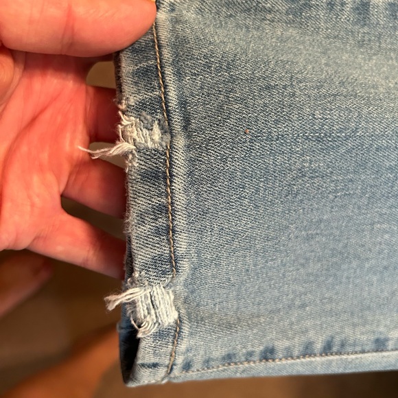 *Time & Tru mid rise boyfriend slim crop jean size 18 light wash - Picture 8 of 12